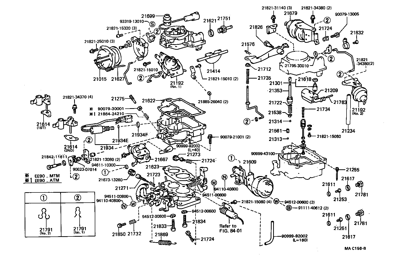 21069-15500 DASH POT SUB-ASSY product image