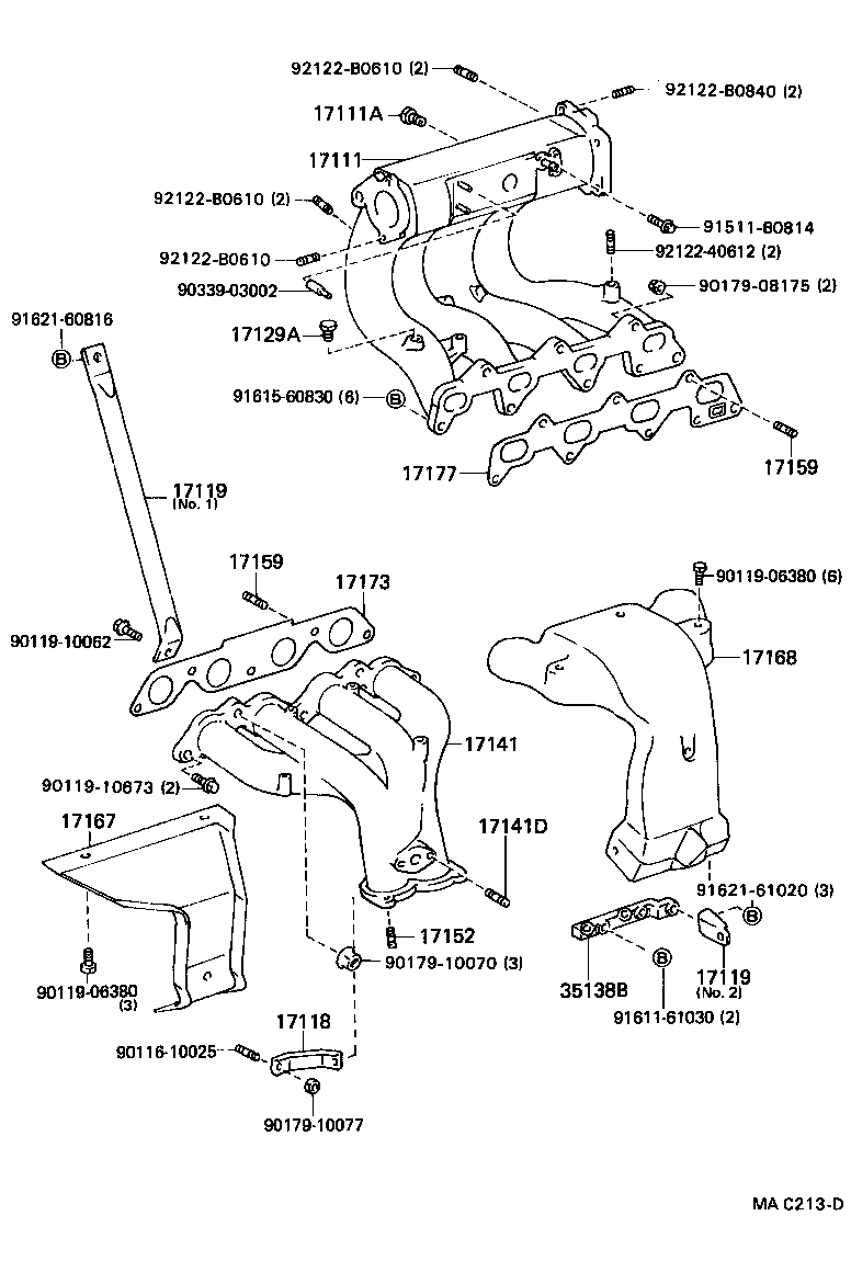 17069-16020 STATOR SUB-ASSY, CLUTCH product image