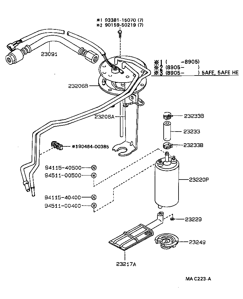 23209-16060-01 INJECTOR ASSY, FUEL product image