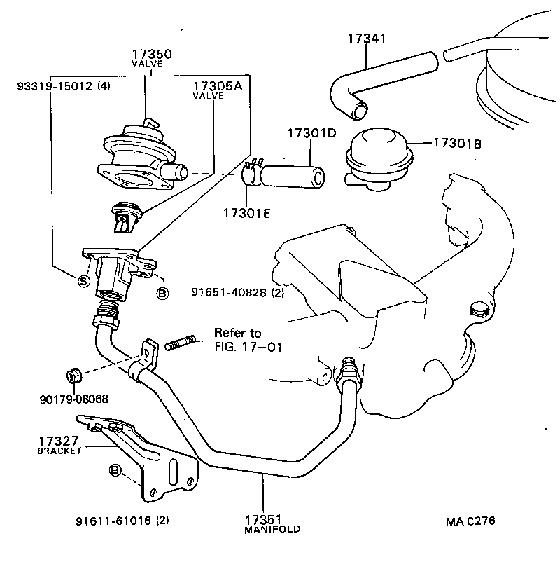 17350-13090 VALVE ASSY, REED product image