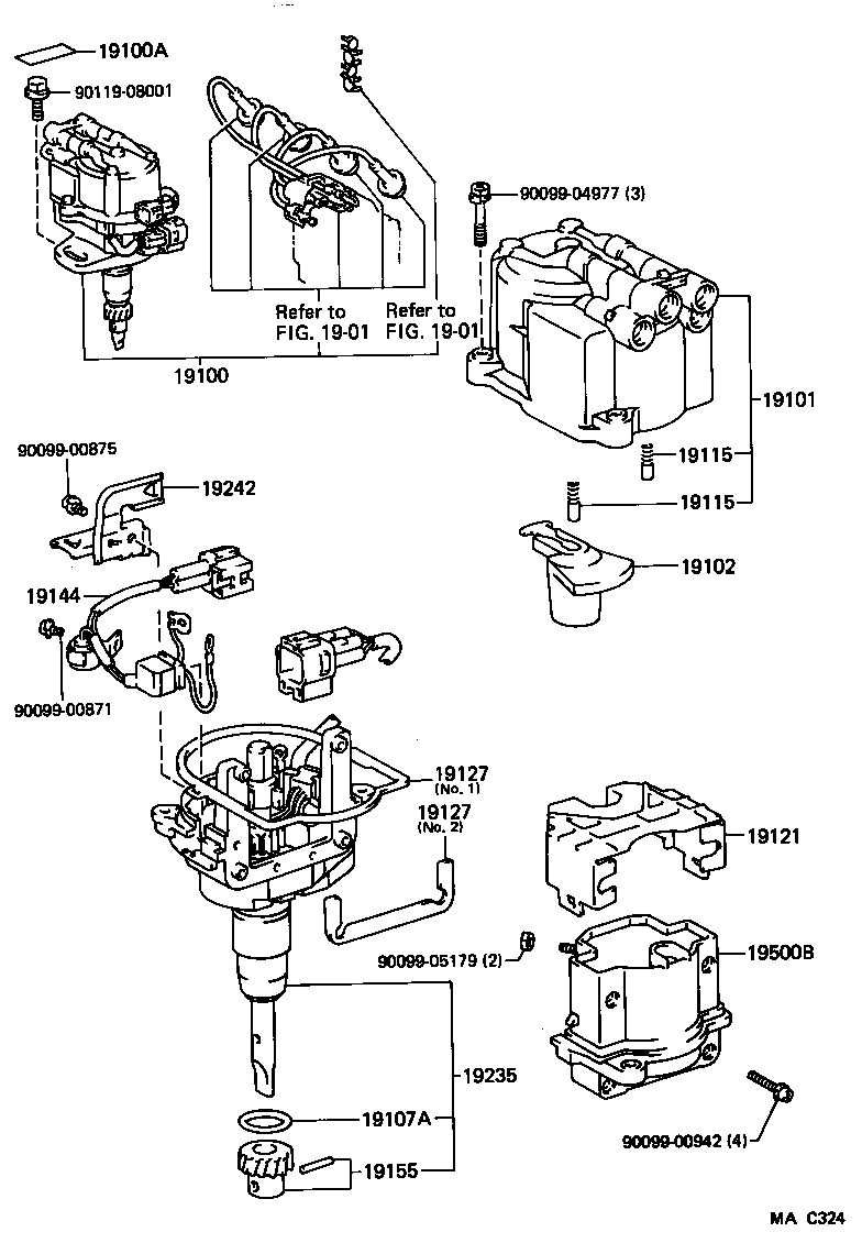 19250-70200 GENERATOR ASSY, SIGNAL product image