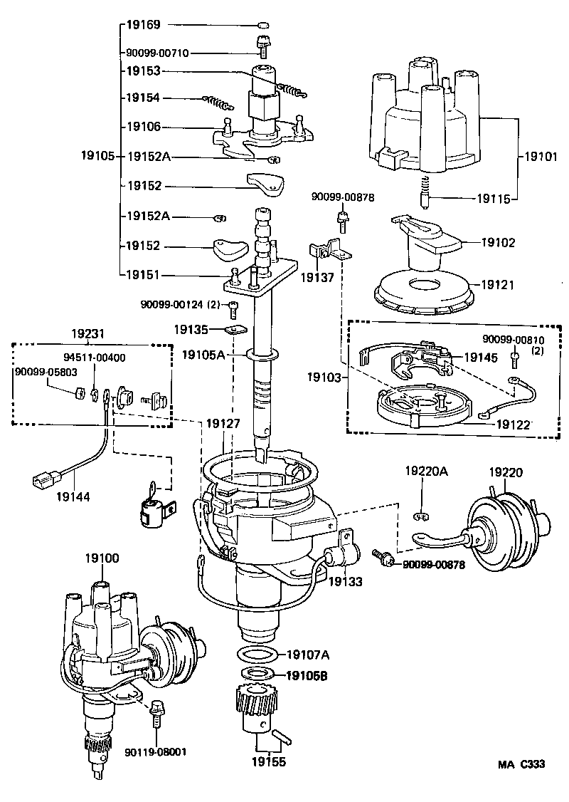 19235-71020 HOUSING, DISTRIBUTOR product image