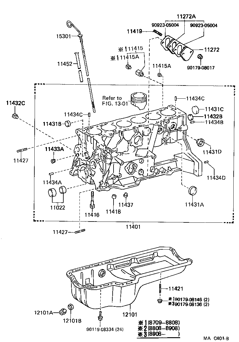 12101-54142 PAN SUB-ASSY, OIL product image
