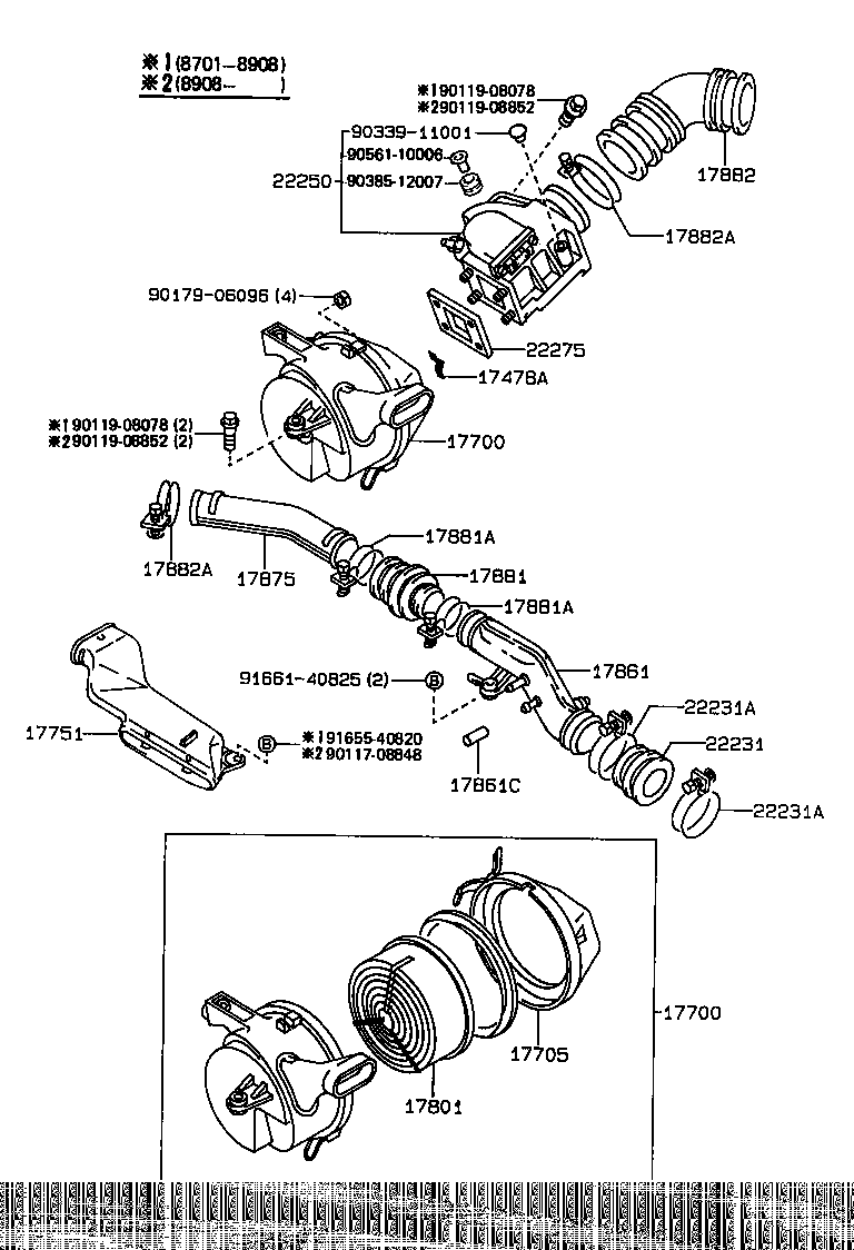 17705-43110 CAP SUB-ASSY, AIR CLEANER product image