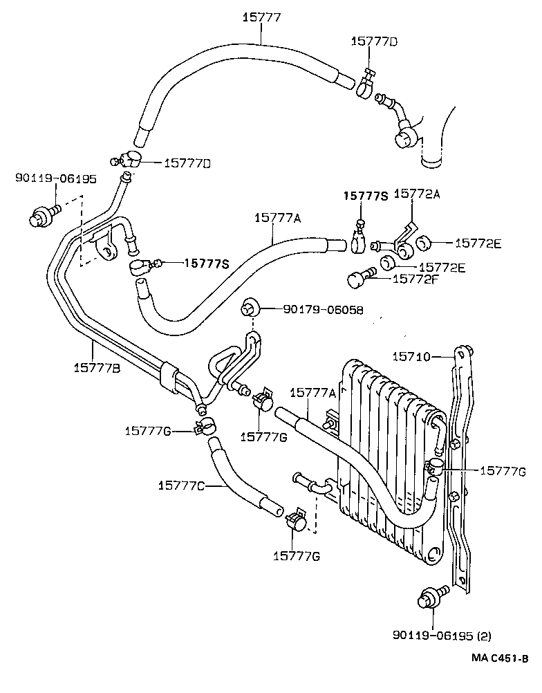 90301-22004 RING, O(FOR OIL COOLER) product image