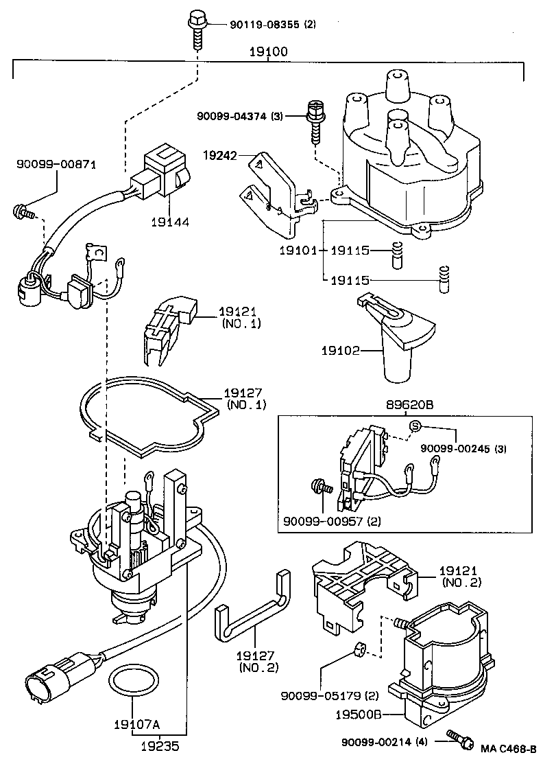 19225-62010 CAP, RUBBER product image
