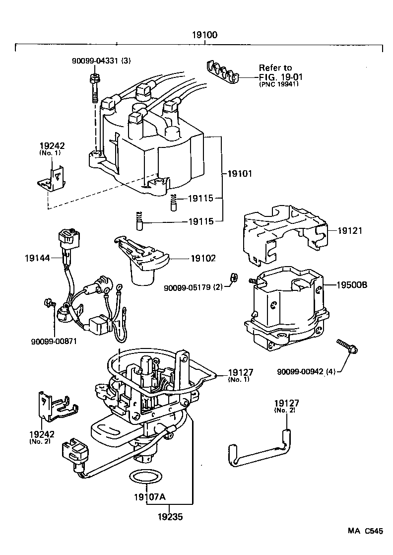 19127-63010 PACKING, DUST PROOF product image
