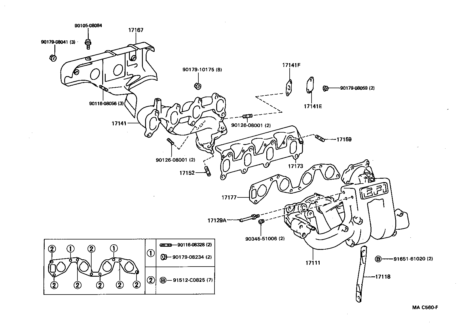 17101-75010 MANIFOLD, INTAKE product image