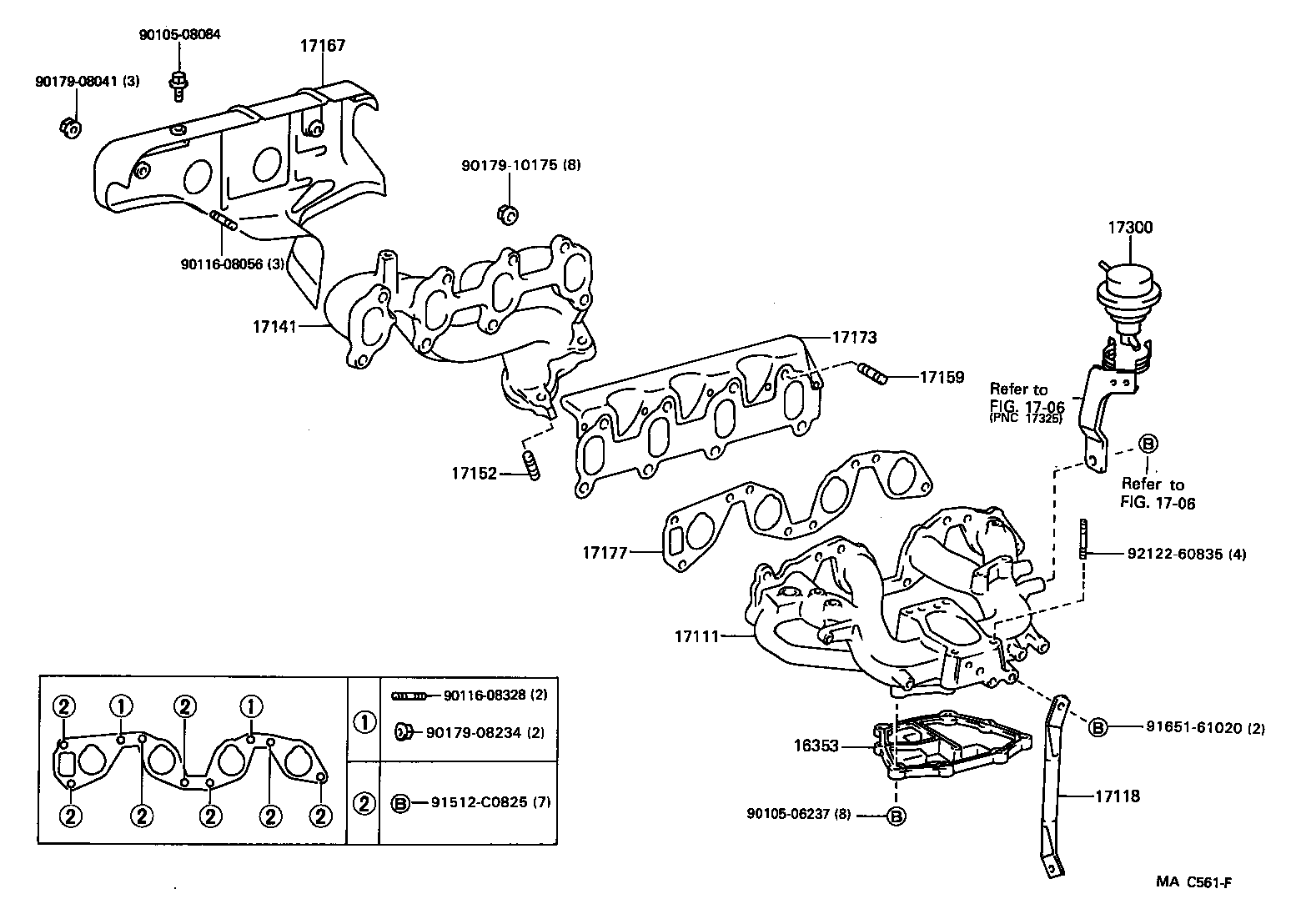 17101-75010 MANIFOLD, INTAKE product image