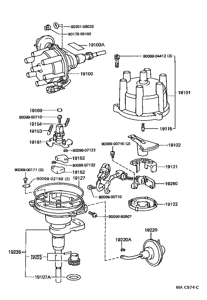 19250-70200 GENERATOR ASSY, SIGNAL product image