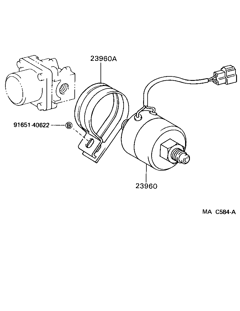 23960-73030 VALVE ASSY, SOLENOID product image