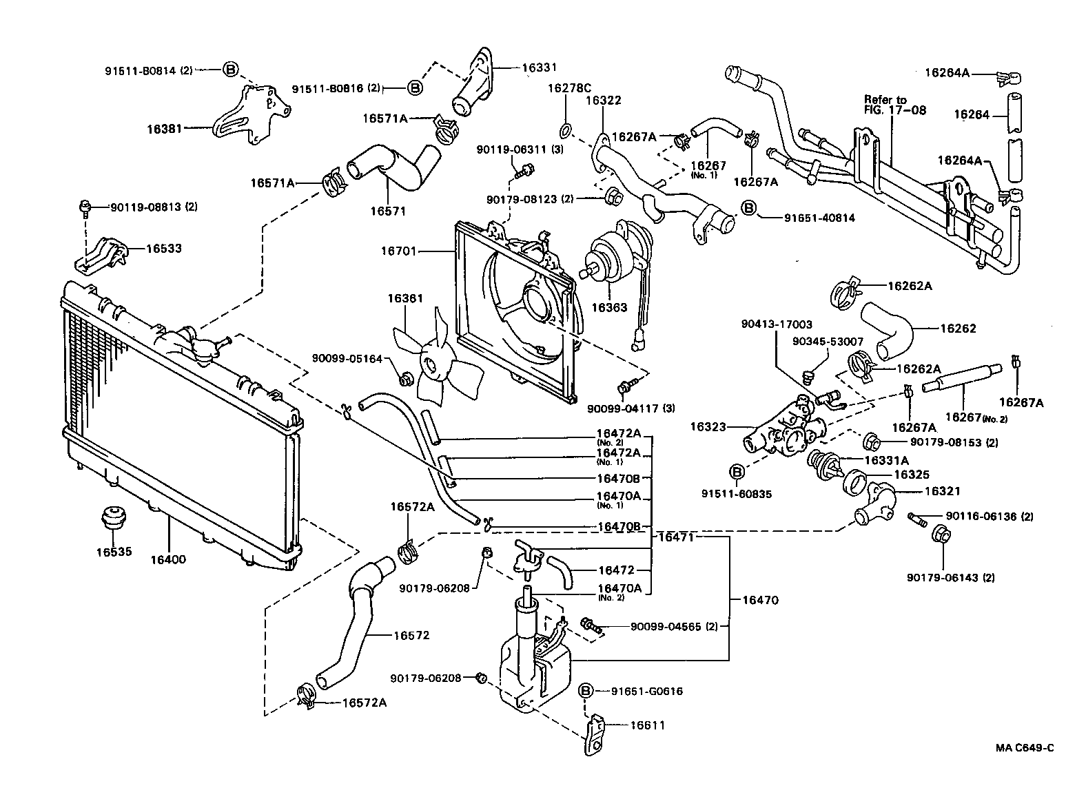 16304-88362 OUTLET, WATER product image