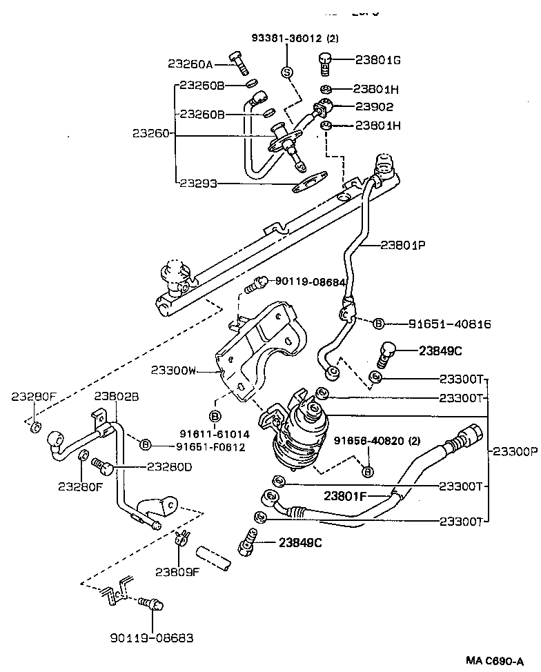 22271-74062 GASKET, THROTTLE BODY product image