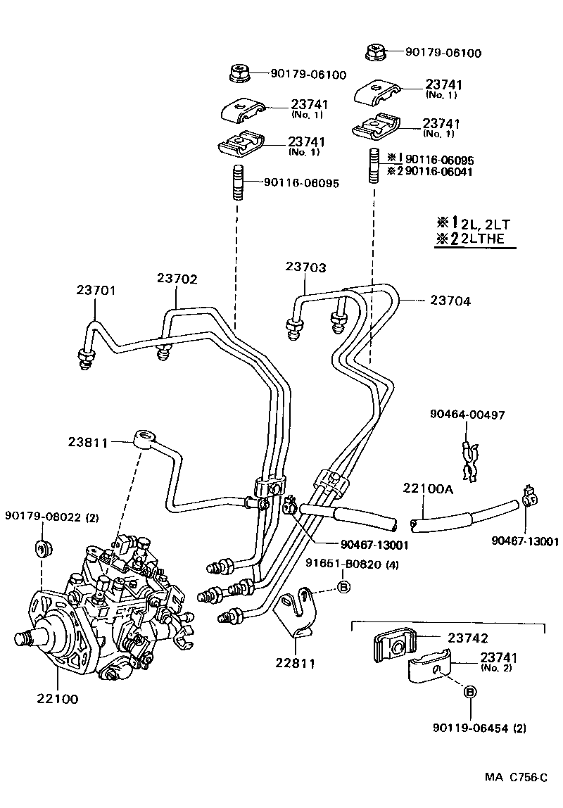 22100-54740 PUMP ASSY, INJECTION OR SUPPLY product image