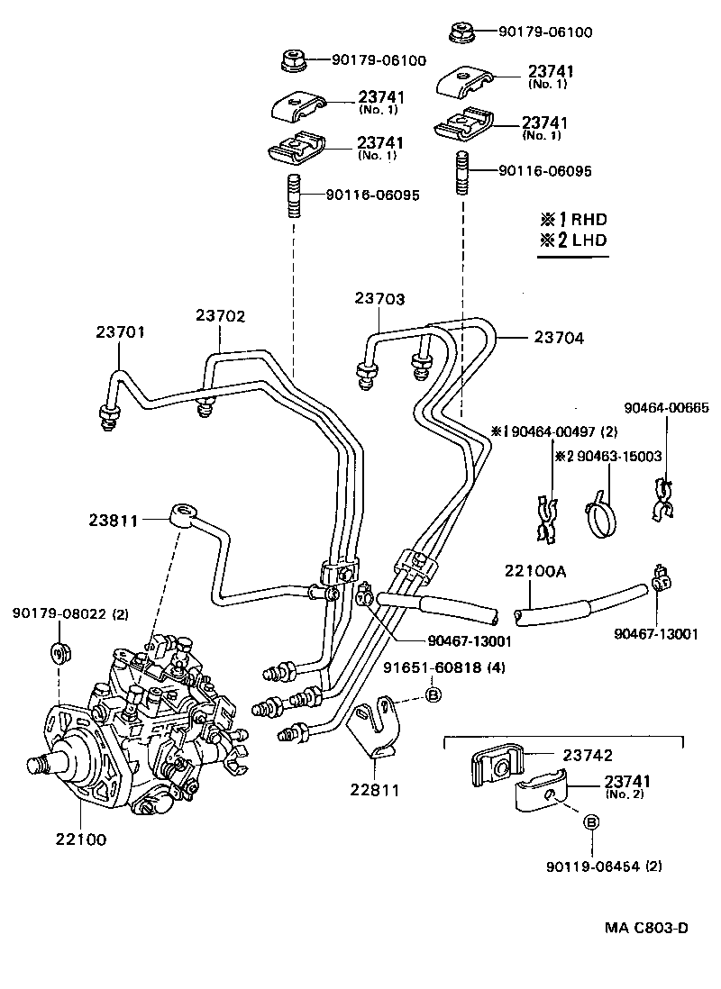 22100-5B490 PUMP ASSY, INJECTION OR SUPPLY product image