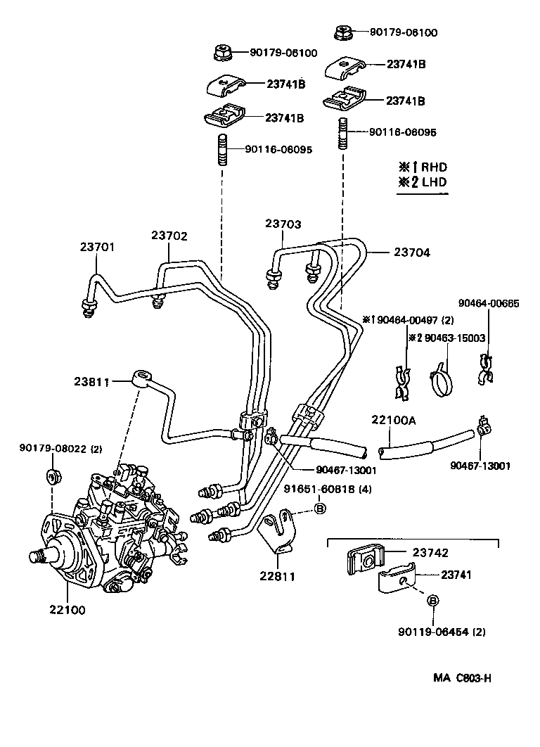 22100-5B110 PUMP ASSY, INJECTION OR SUPPLY product image