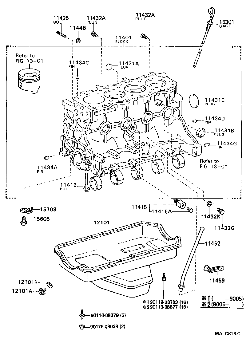 12101-54142 PAN SUB-ASSY, OIL product image