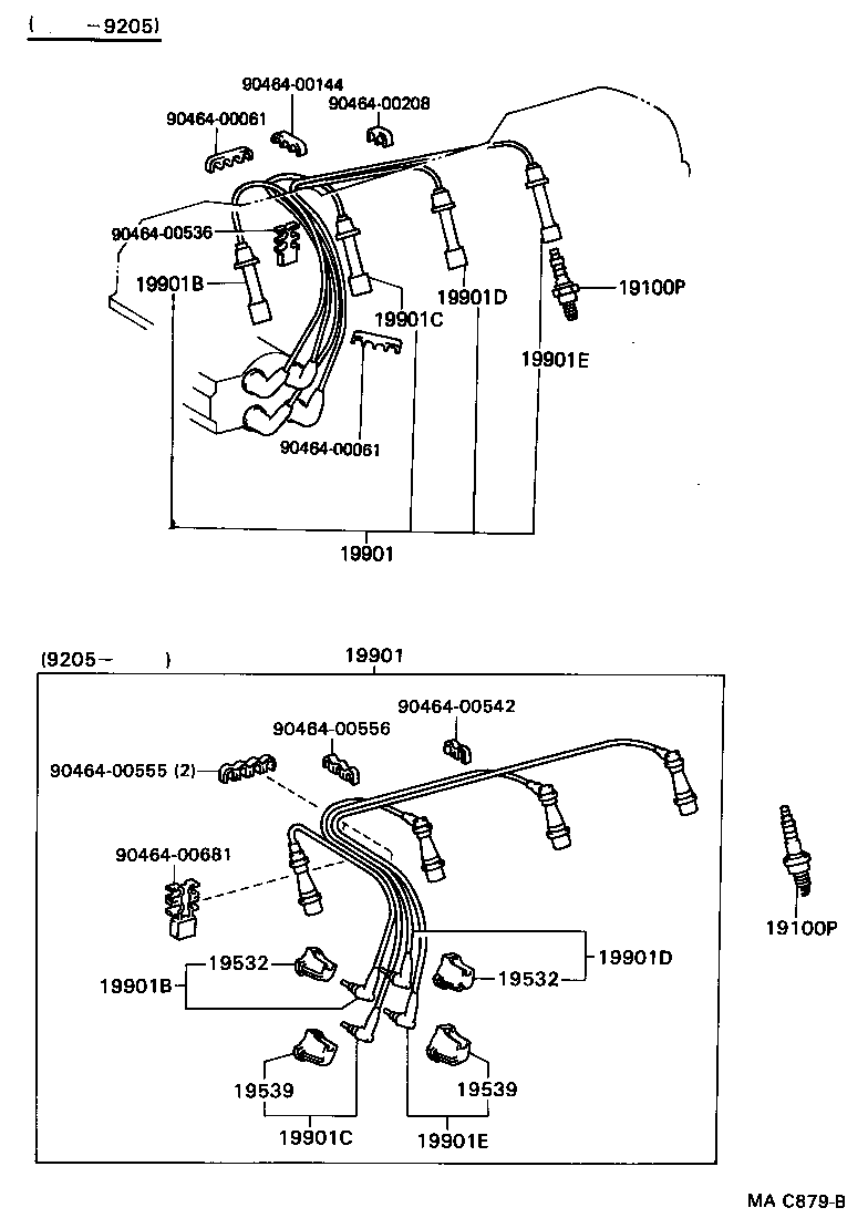 90919-04044 RESISTOR, IGNITION COIL product image