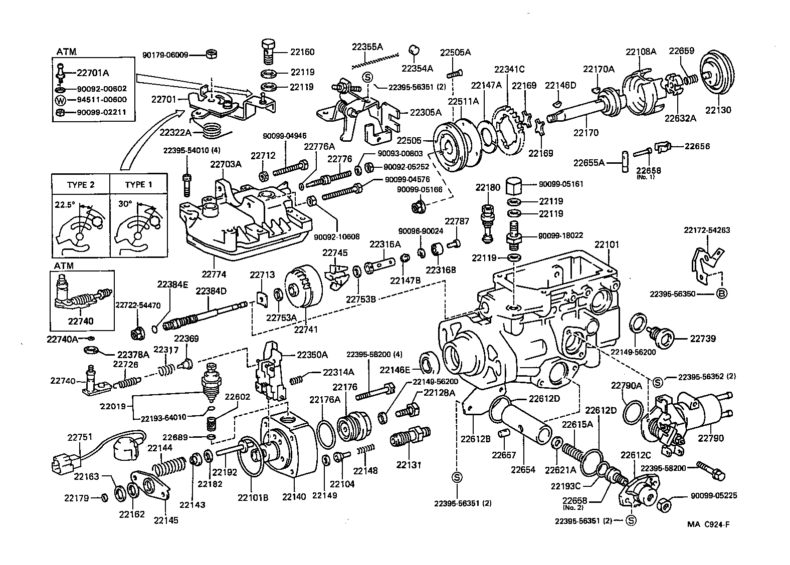 22101-5B330 HOUSING SUB-ASSY, INJECTION PUMP product image
