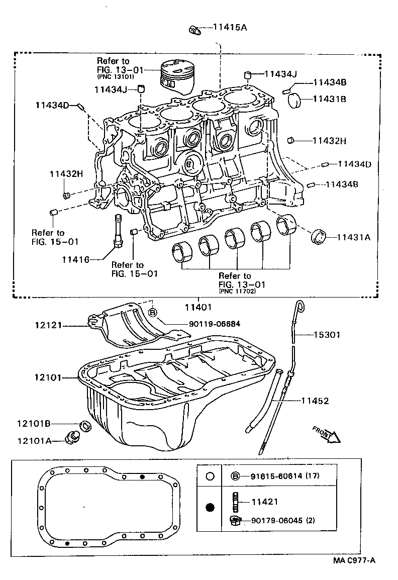 12101-62042 PAN SUB-ASSY, OIL product image