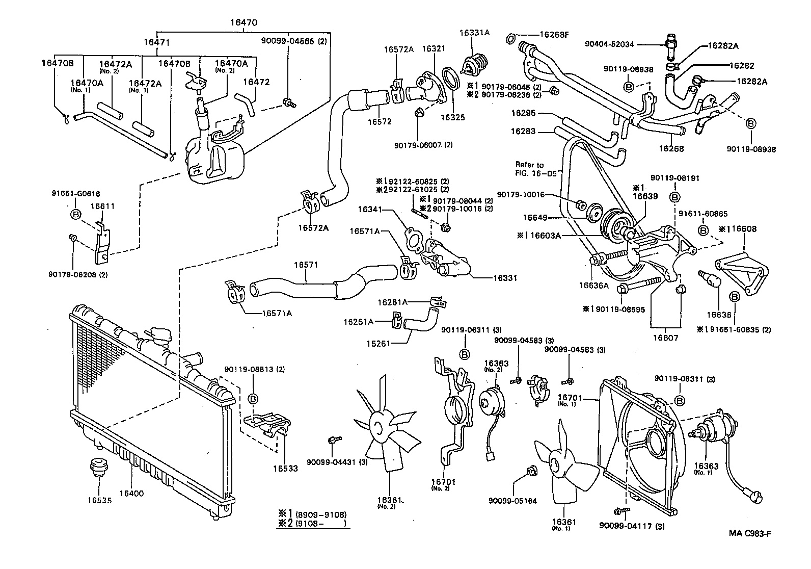 16304-74121 OUTLET, WATER product image