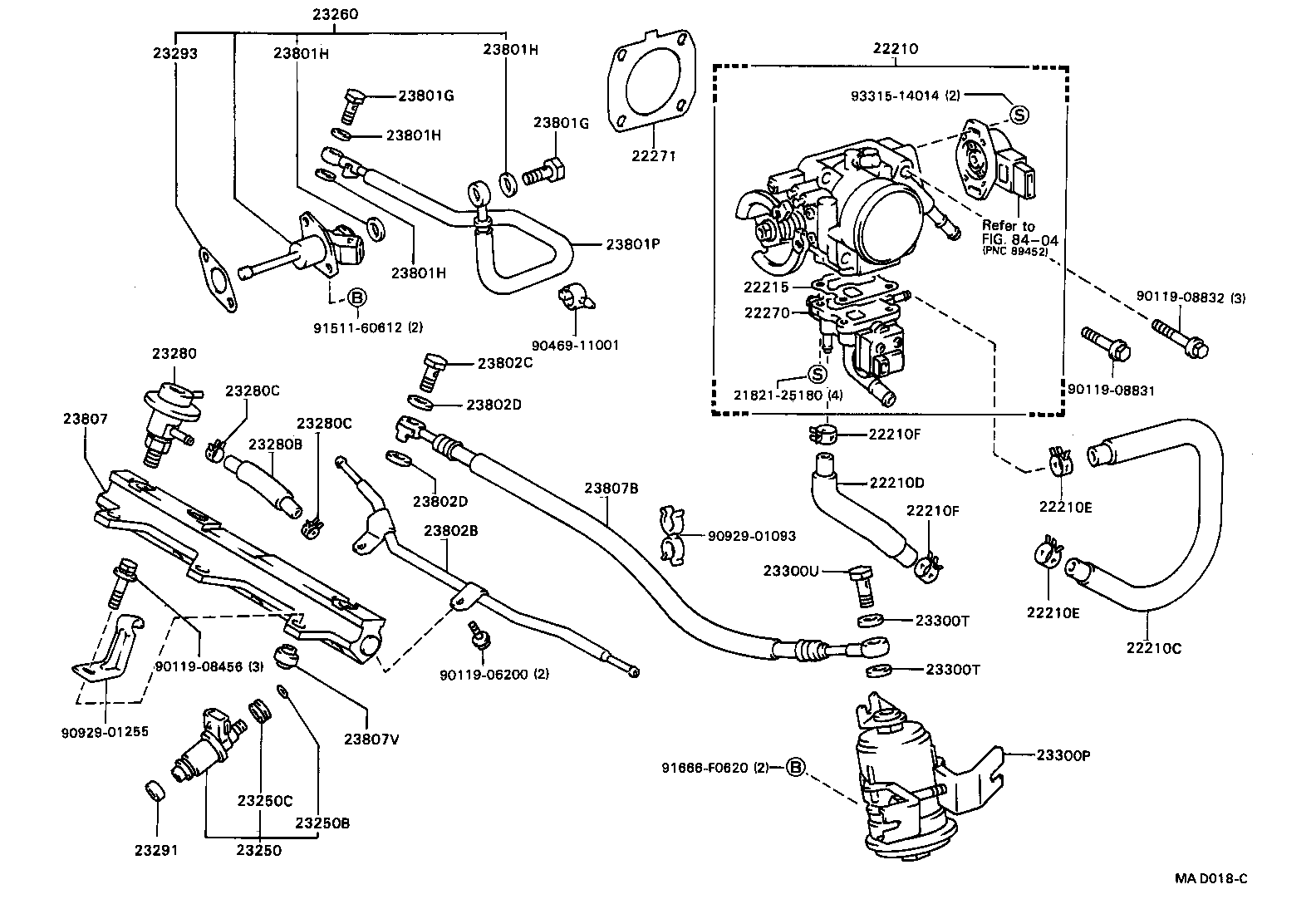 22210-74470 BODY ASSY, THROTTLE product image