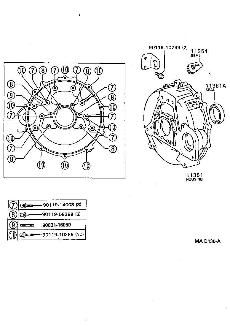 11302-78010 COVER SUB-ASSY, TIMING CHAIN OR BELT product image