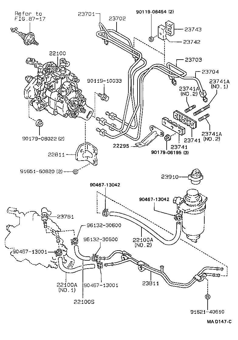 23910-64010 HEATER ASSY, FUEL product image