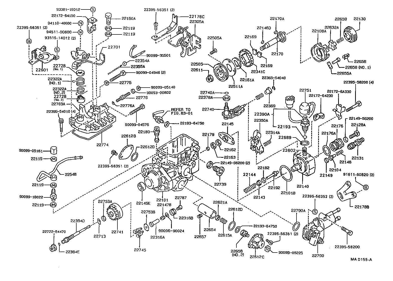 22601-6A550 BRACKET SUB-ASSY, IDLE UP product image