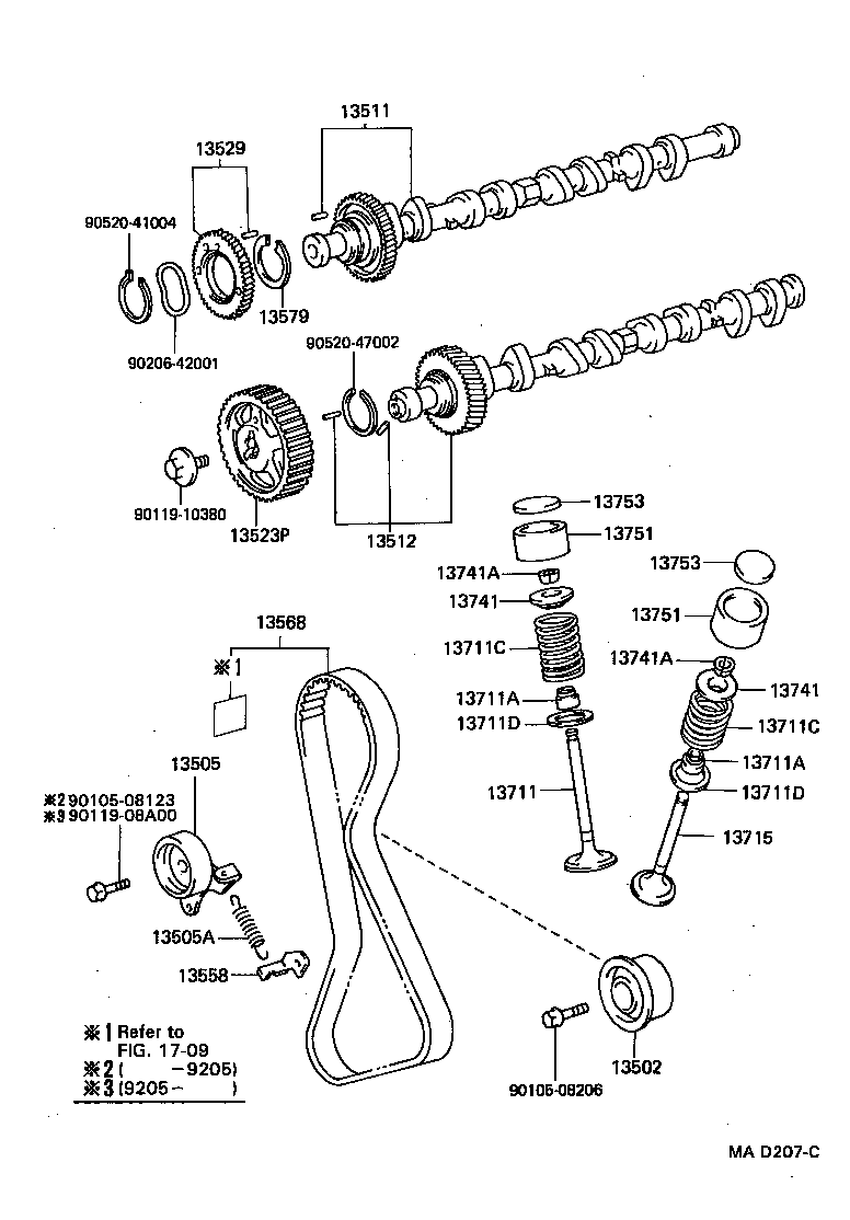 13501-11040 CAMSHAFT product image