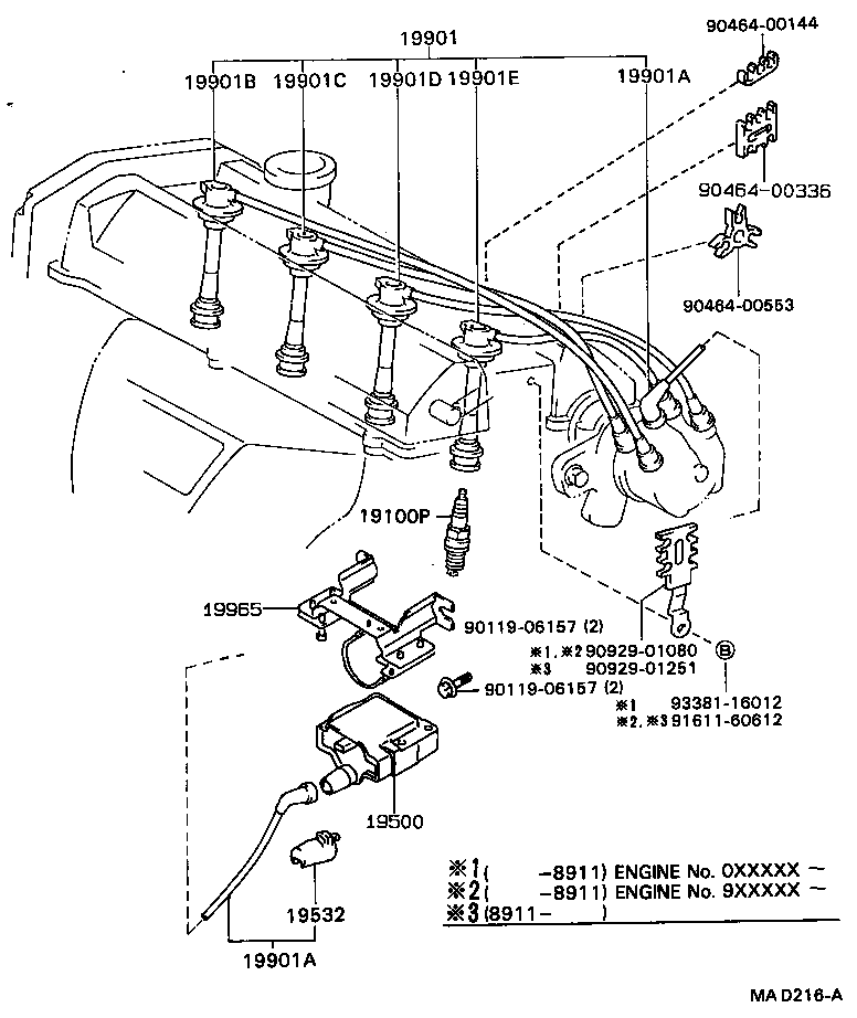 19590-74090 CORD, COIL RESISTIVE product image
