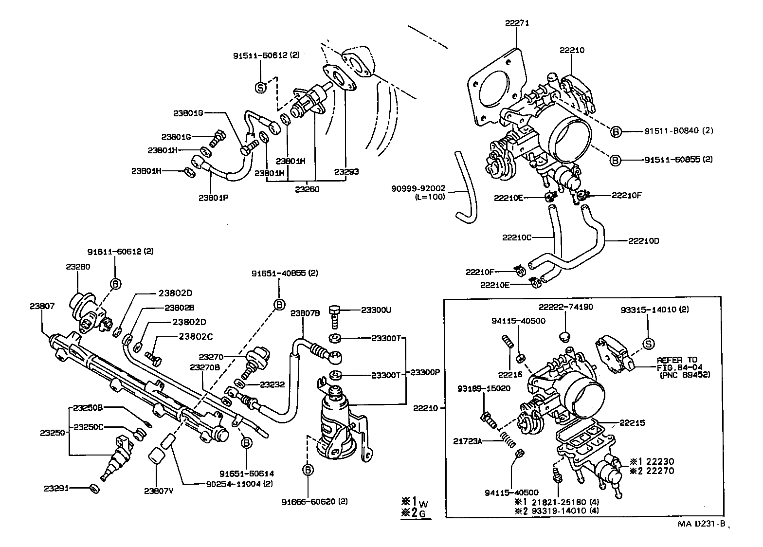 23209-16030 INJECTOR ASSY, FUEL product image