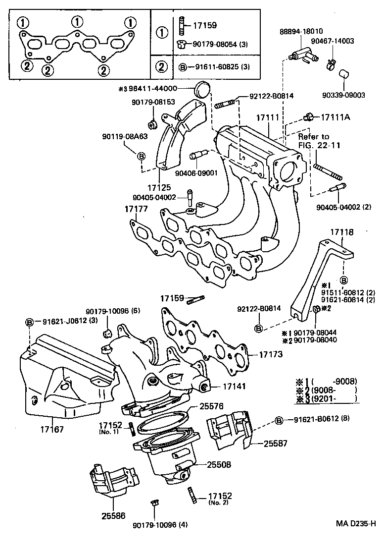 15407-11020 PIPE SUB-ASSY, TURBO OIL INLET product image