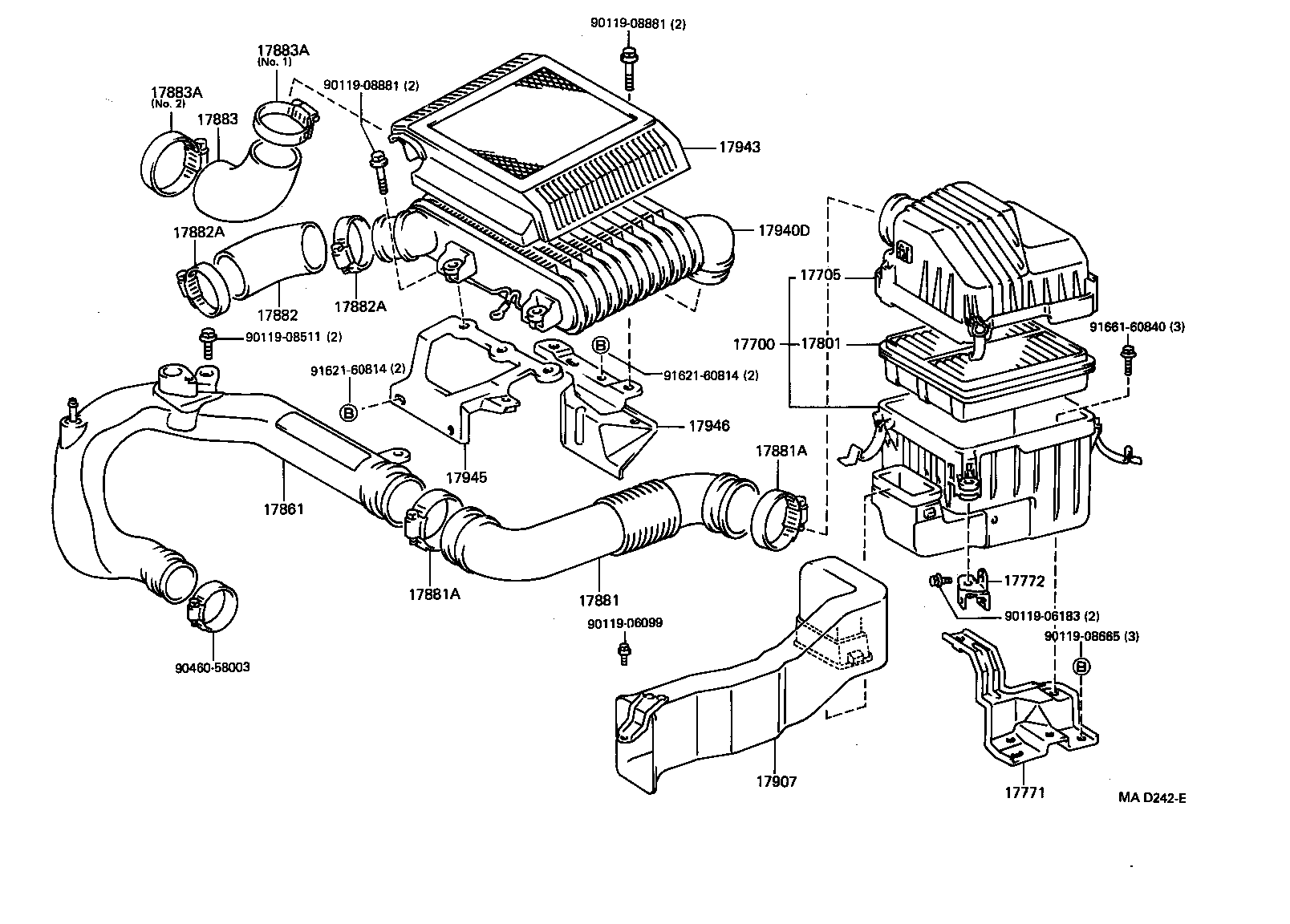 17943-11031 PROTECTOR, INTERCOOLER product image