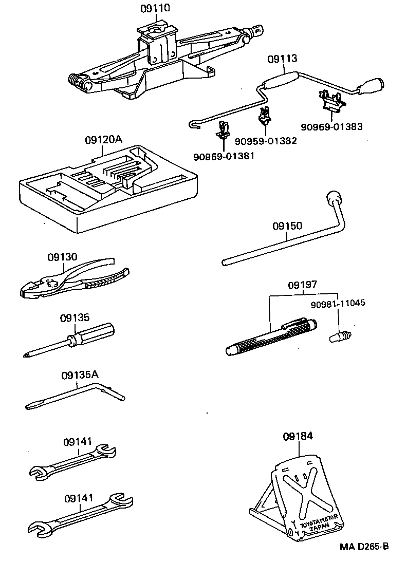09135-50030 DRIVER, SCREW product image