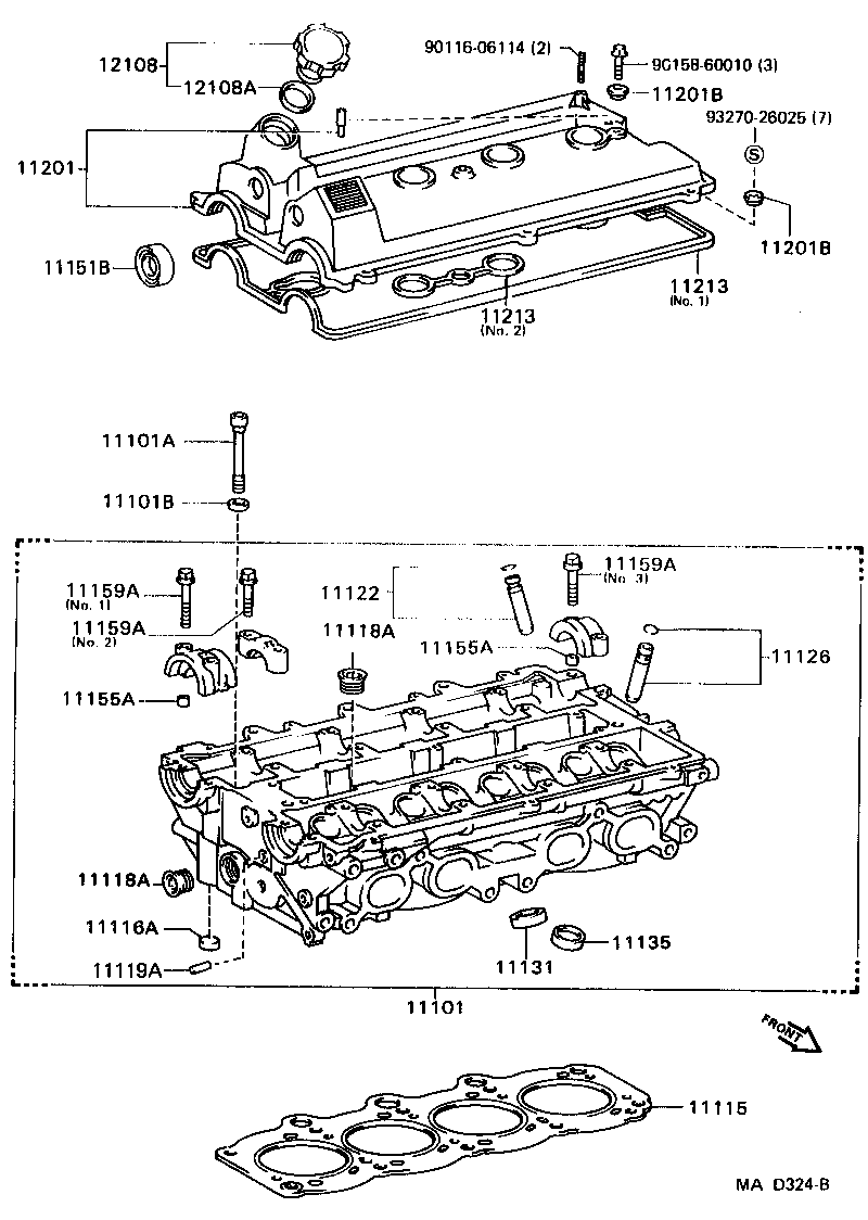 11122-16010 BUSH, INTAKE VALVE GUIDE product image
