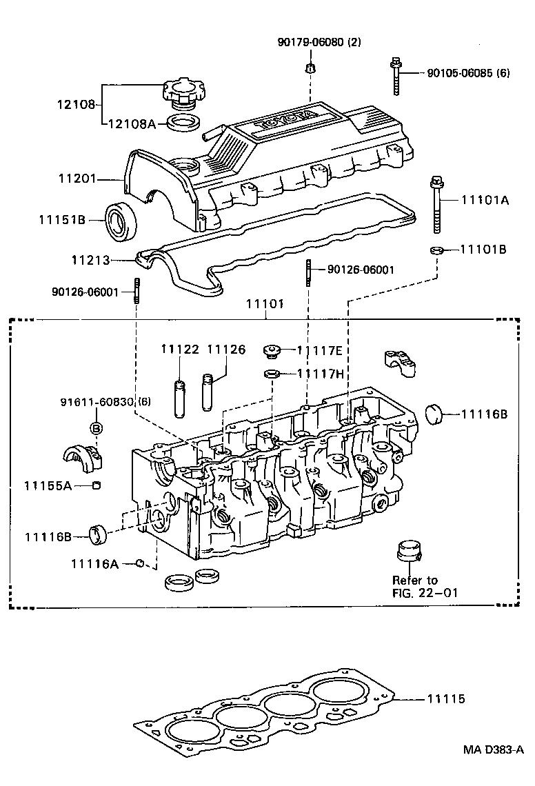 90311-35013 SEAL, OIL(FOR CAMSHAFT SETTING) product image