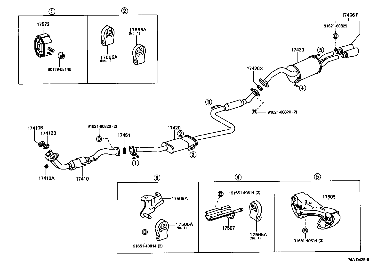 17430-11230 PIPE ASSY, EXHAUST, TAIL product image