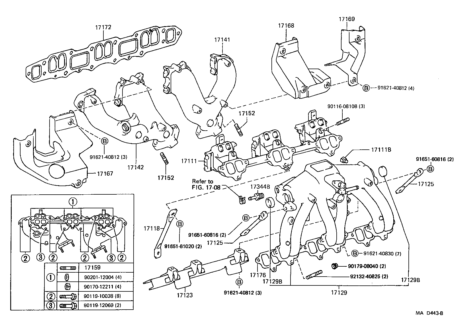 17224-17010 HOUSING, COMPRESSOR product image