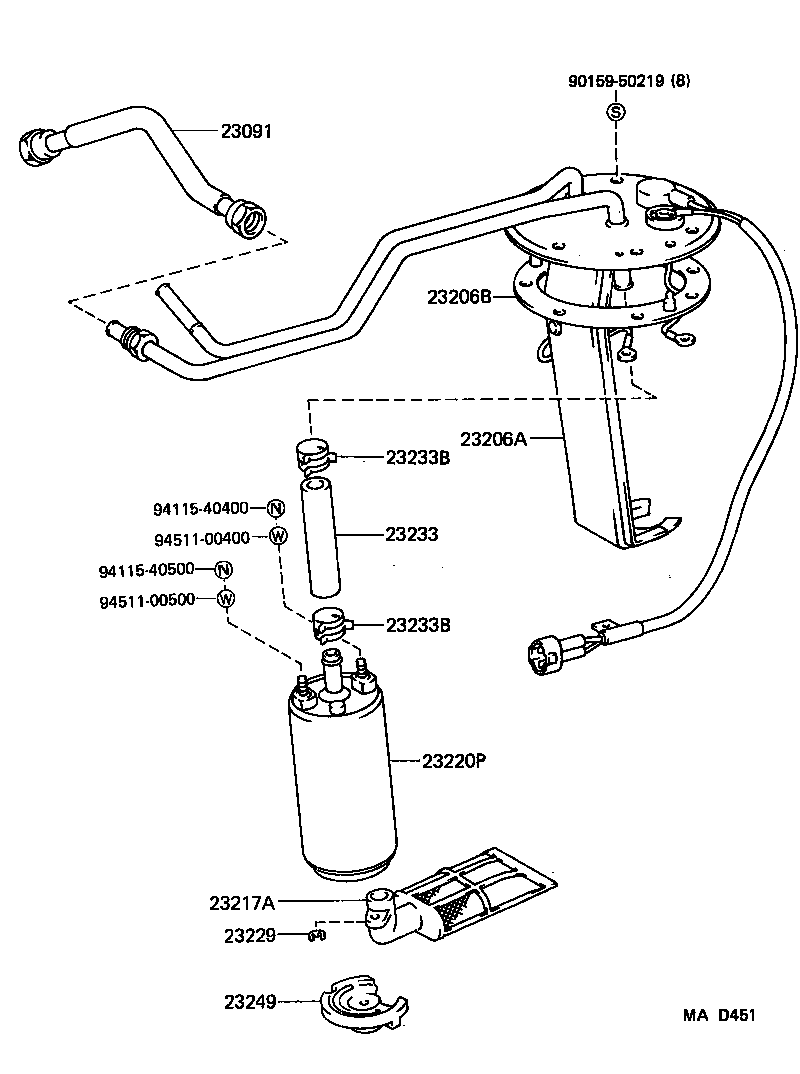22271-66010 GASKET, THROTTLE BODY product image