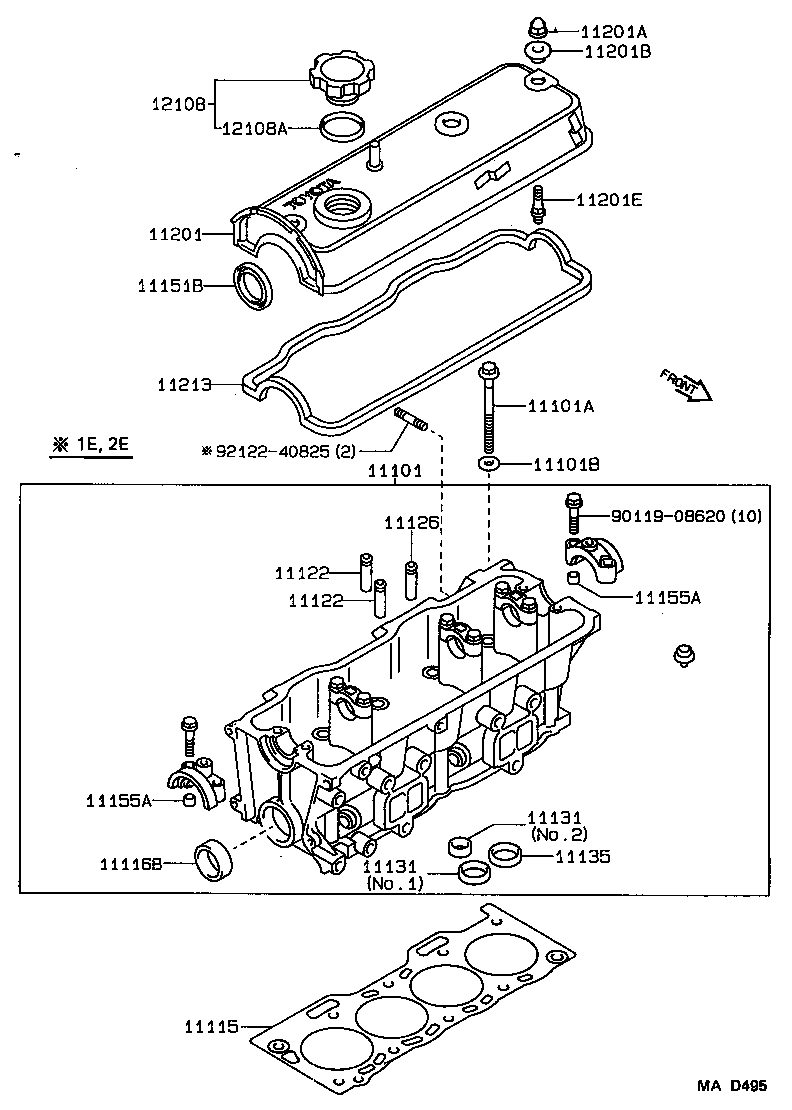 90311-35013 SEAL, OIL(FOR CAMSHAFT SETTING) product image