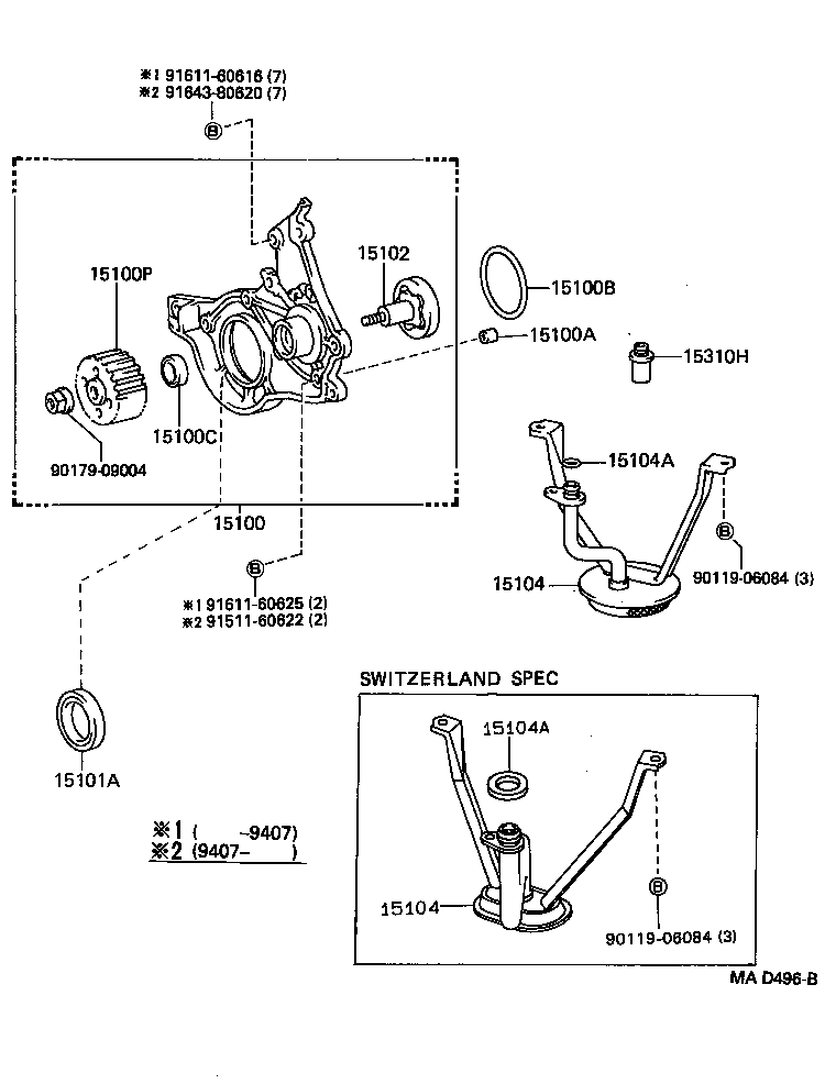 15100-11021 PUMP ASSY, OIL product image