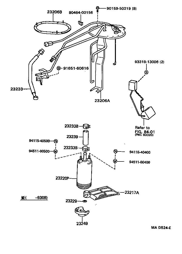 22271-76010 GASKET, THROTTLE BODY product image