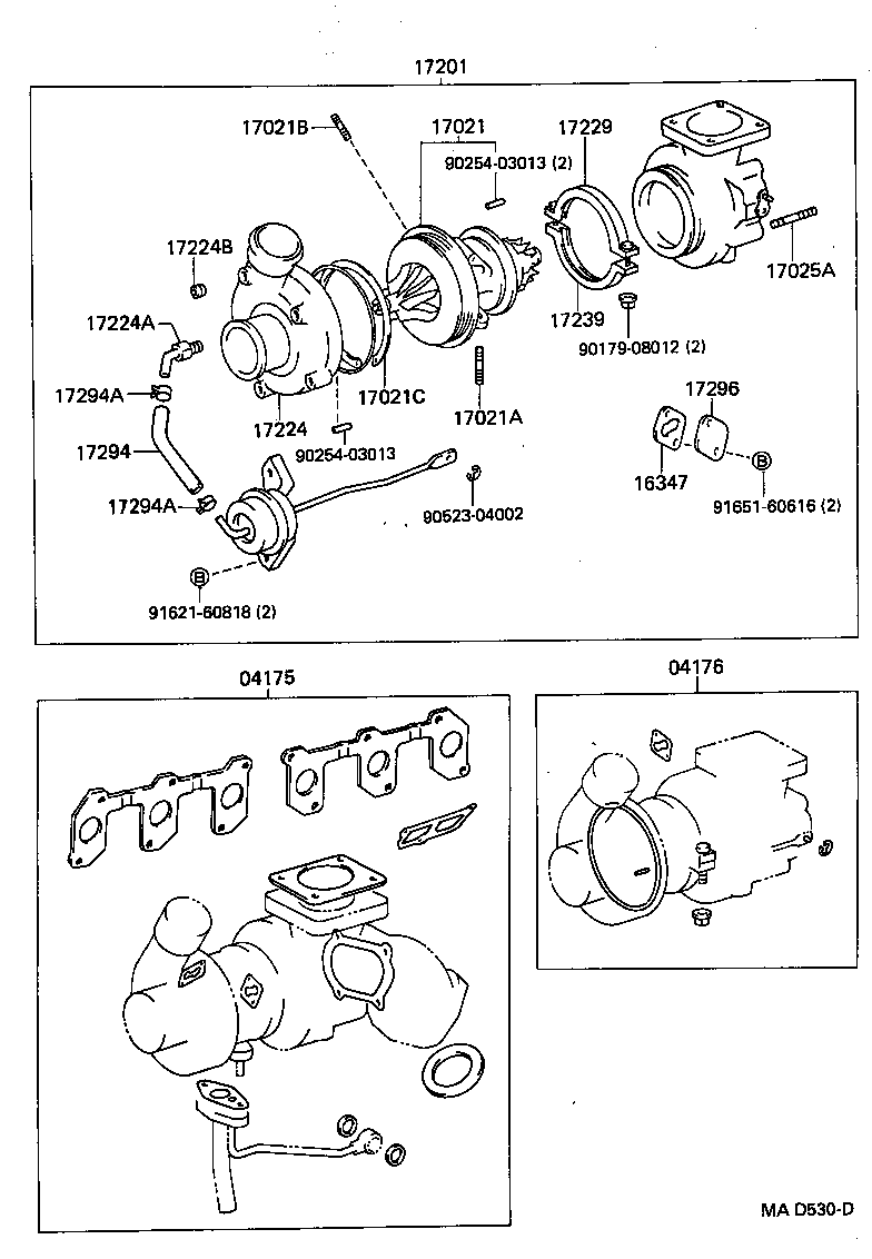 17224-17010 HOUSING, COMPRESSOR product image