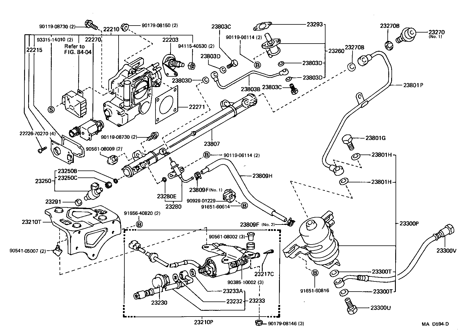 22210-46070 BODY ASSY, THROTTLE product image