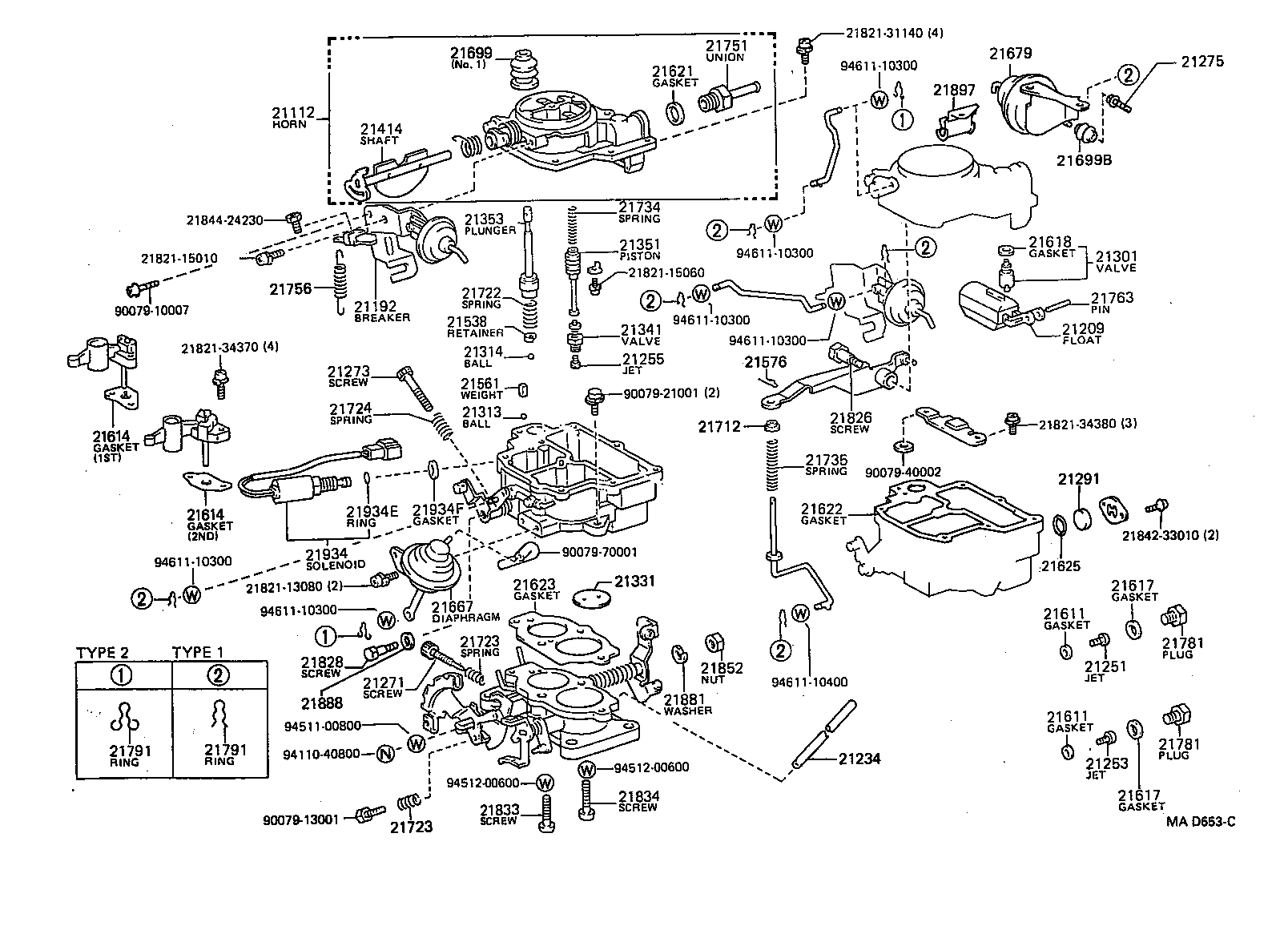 21015-11631 HOUSING SUB-ASSY, COIL product image