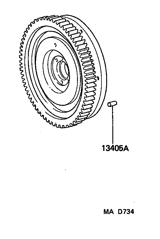 13205-17010 BEARING SET, CONNECTING ROD product image