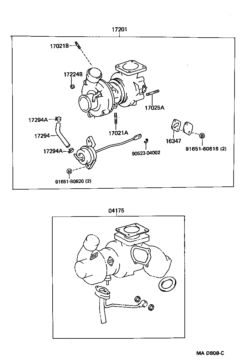 17101-17020 MANIFOLD, INTAKE product image
