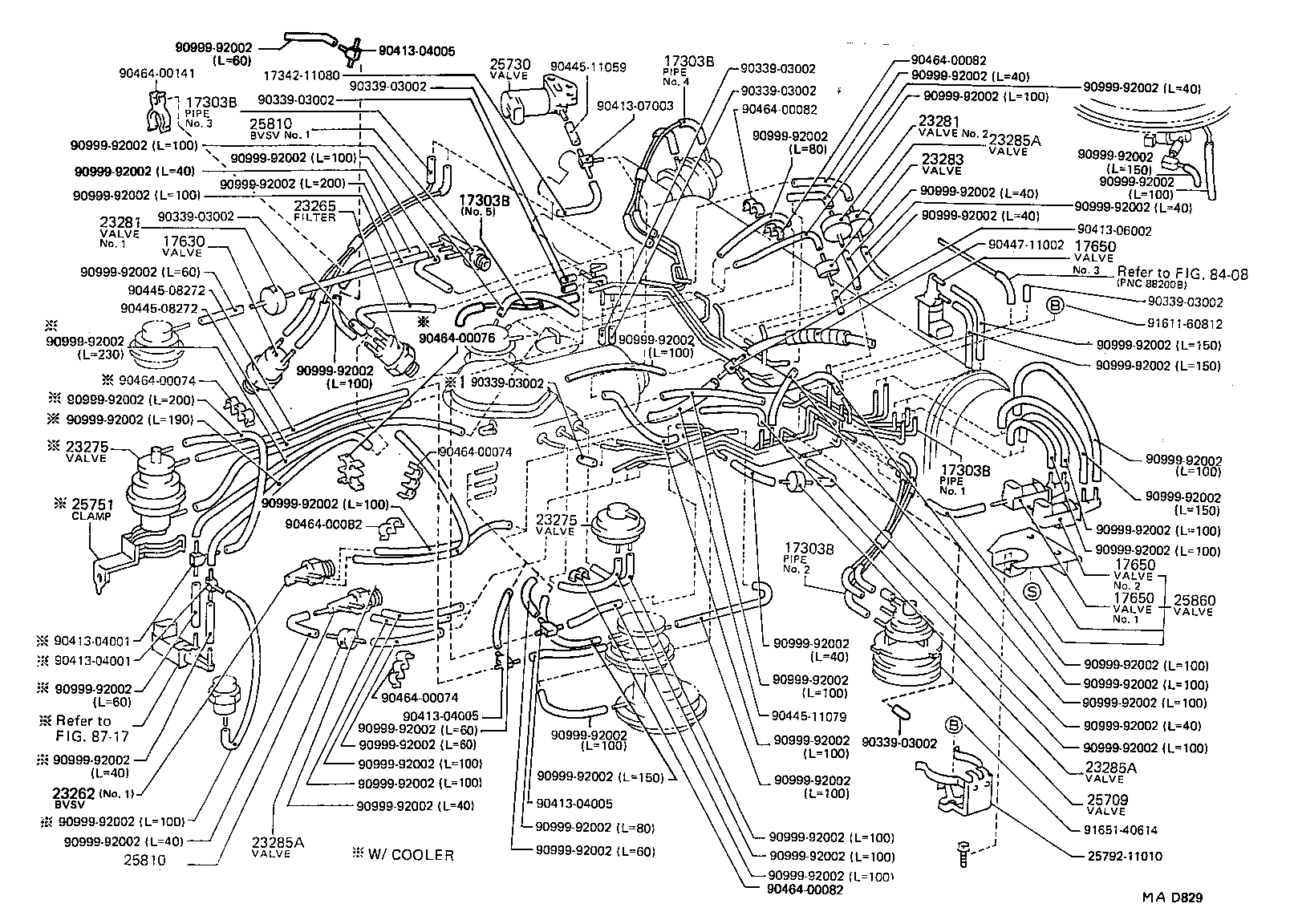 17630-70020 VALVE ASSY, AIR CONTROL product image