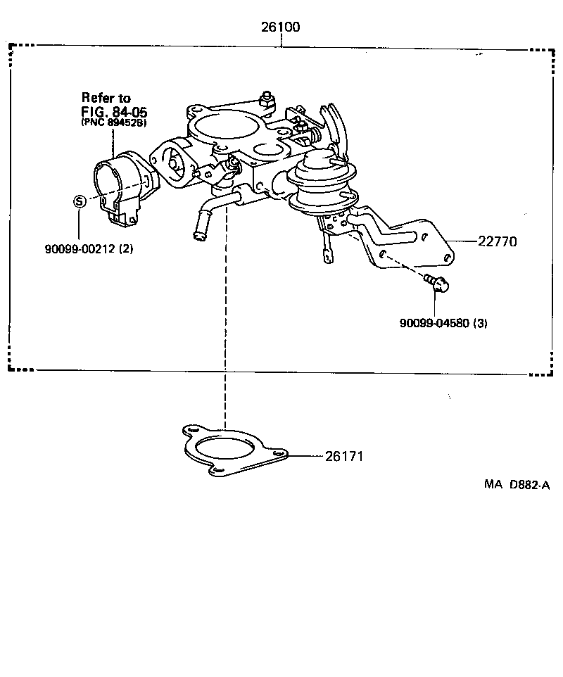 26100-54201 VENTURI ASSY product image
